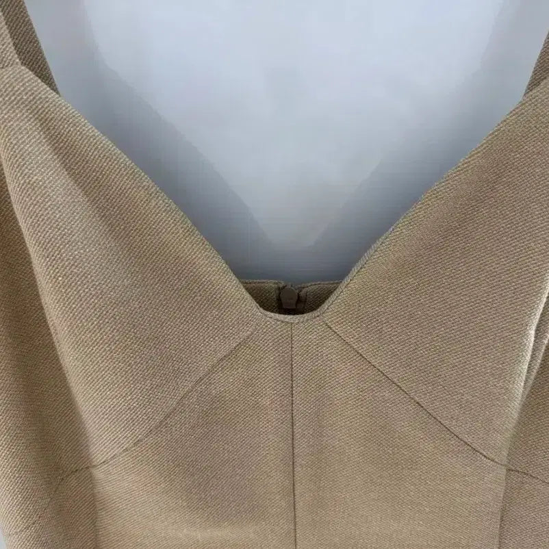 [SOLD OUT] 앤유 [N]DARANGSWI Tube top dress (Beige)