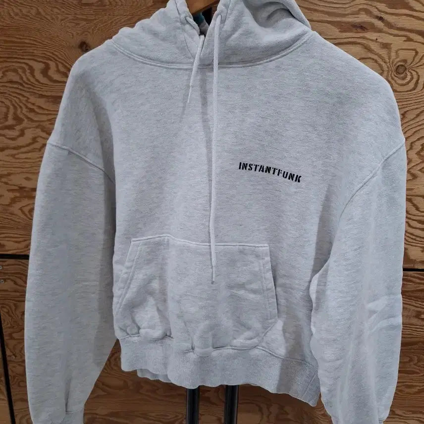 [SOLD OUT] 인스턴트펑크 후드티 라이트그레이