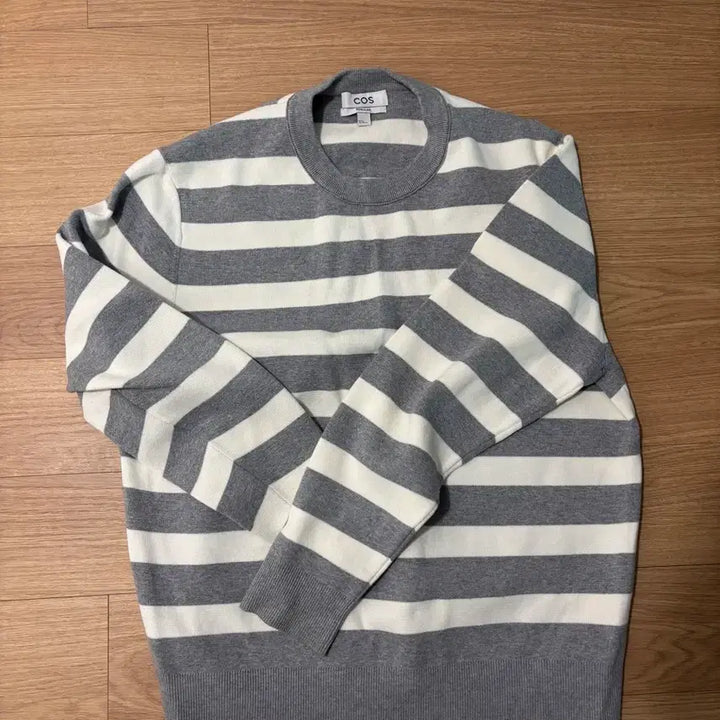 [BUNJANG] COS Stripe Cotton Knit / cos 코스 스트라이프 코튼니트