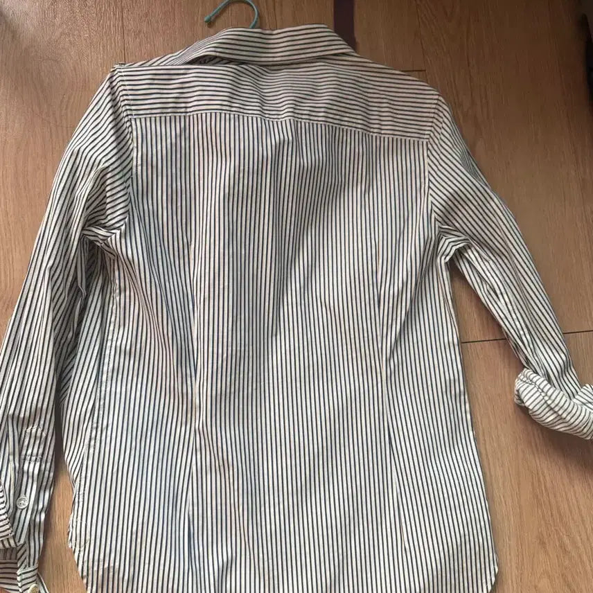 [BUNJANG] Beanpole Striped Shirt (Size 90) / 빈폴 스트라이프 셔츠 90 사이즈