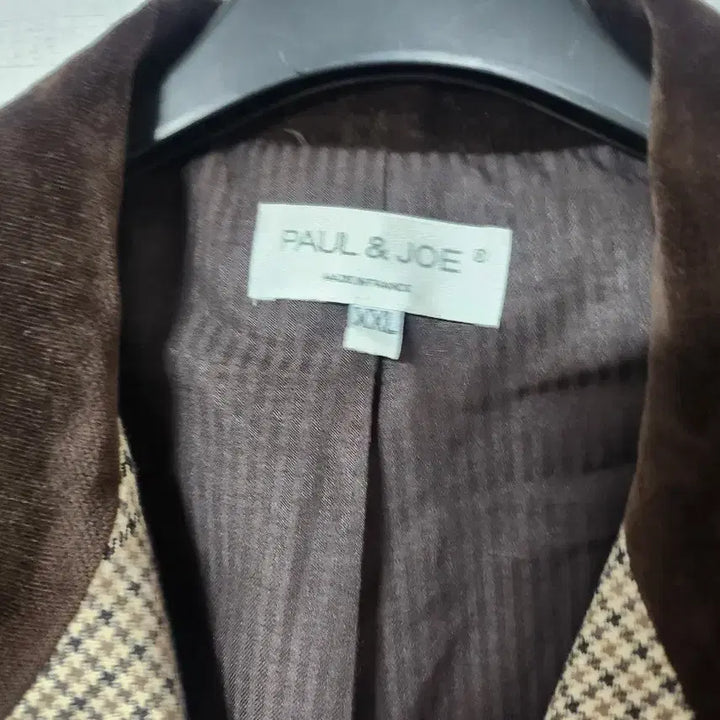 [BUNJANG] Paul &amp; Joe Houndstooth Check Long Coat / 폴앤조 하운드투스 체크 롱코트