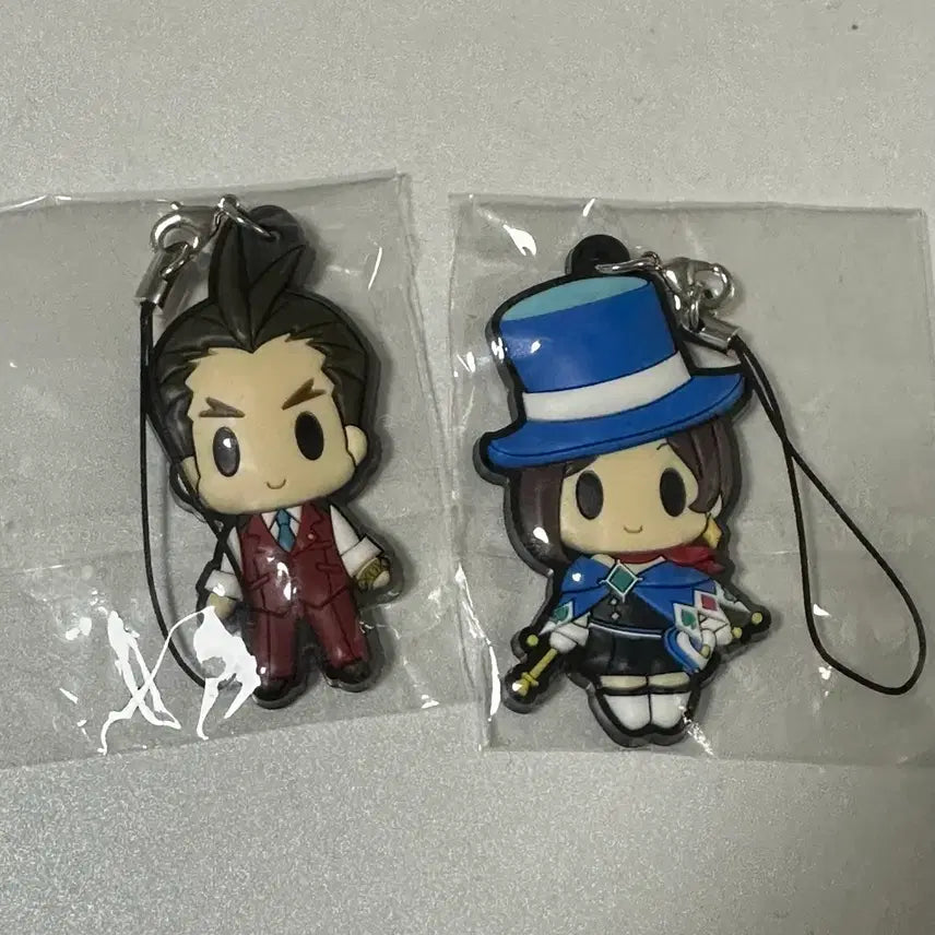 [BUNJANG] Ace Attorney Odoroki &amp; Minuki Strap / 역전재판 오도로키 미누키 스트랩
