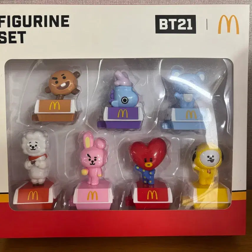 [SOLD OUT] BTS BT21 맥도날드 피규어 세트