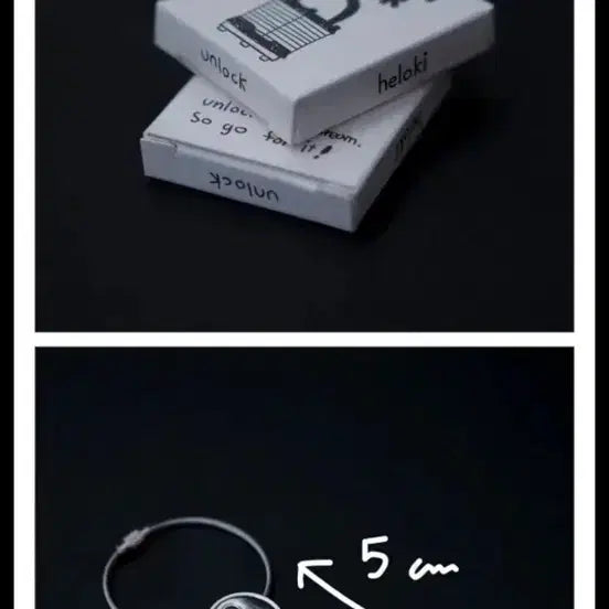 [BUNJANG] Heroki Key Ring (Silver) - Key Ring / 헤로키 키이이이링 키링  b급 미개봉