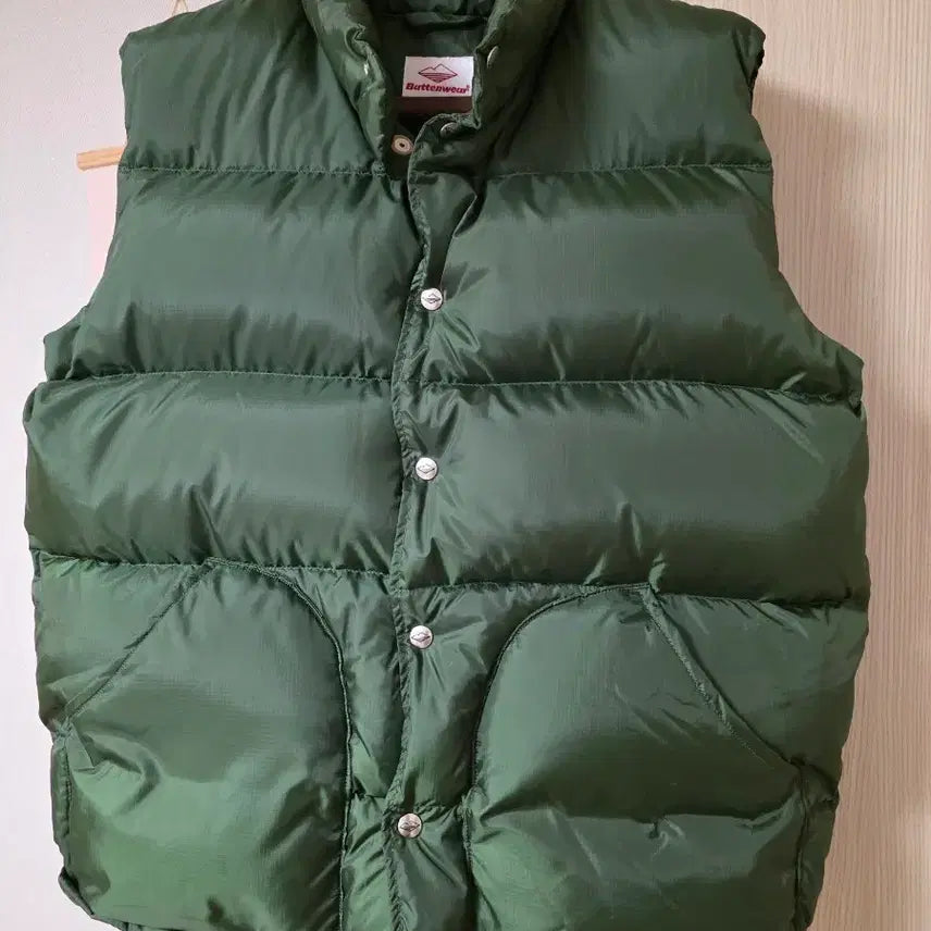[BUNJANG] Barton Wear Down Vest Olive XL / 바튼웨어 다운 베스트v2 올리브xl