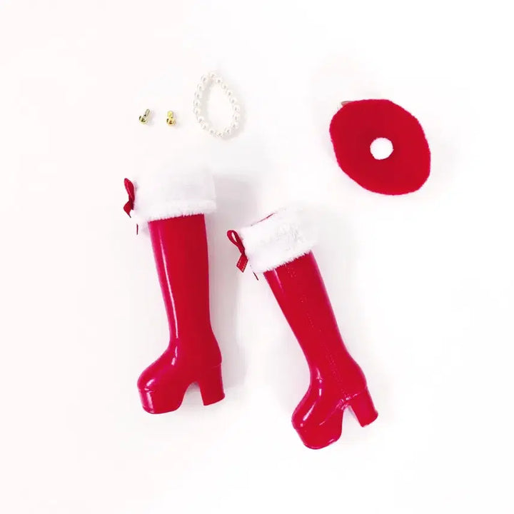 [BUNJANG] Christmas Mimi 1/6 Scale Doll Full Set / 1/6 스케일 인형(육일돌) 크리스마스미미 디폴 full-set