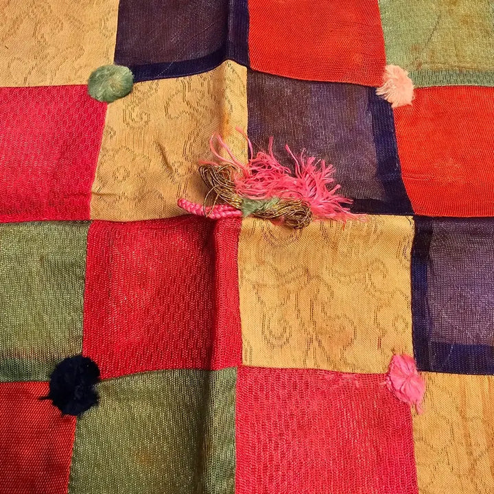 [BUNJANG] Antique Jogakbo Tablecloth 29x29cm / 옛날 조각보 상보 29x29cm