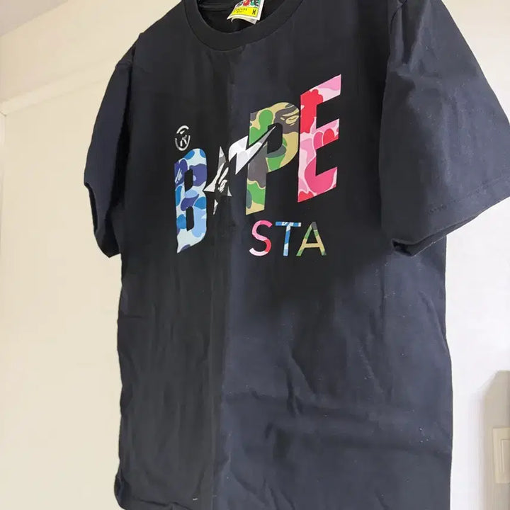 [BUNJANG] BAPE Patterned Short Sleeve T-shirt / 베이프 반팔