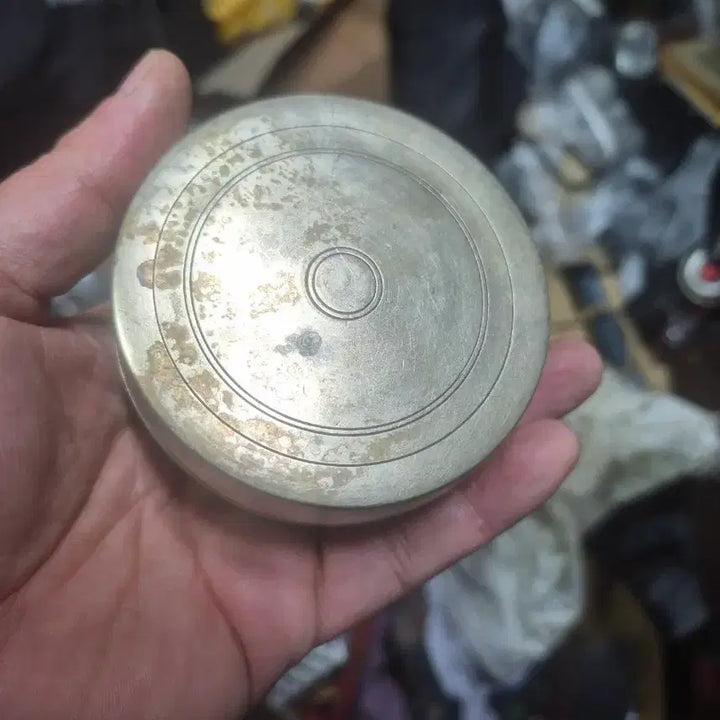 [BUNJANG] White Copper Incense Burner / 백동 향합