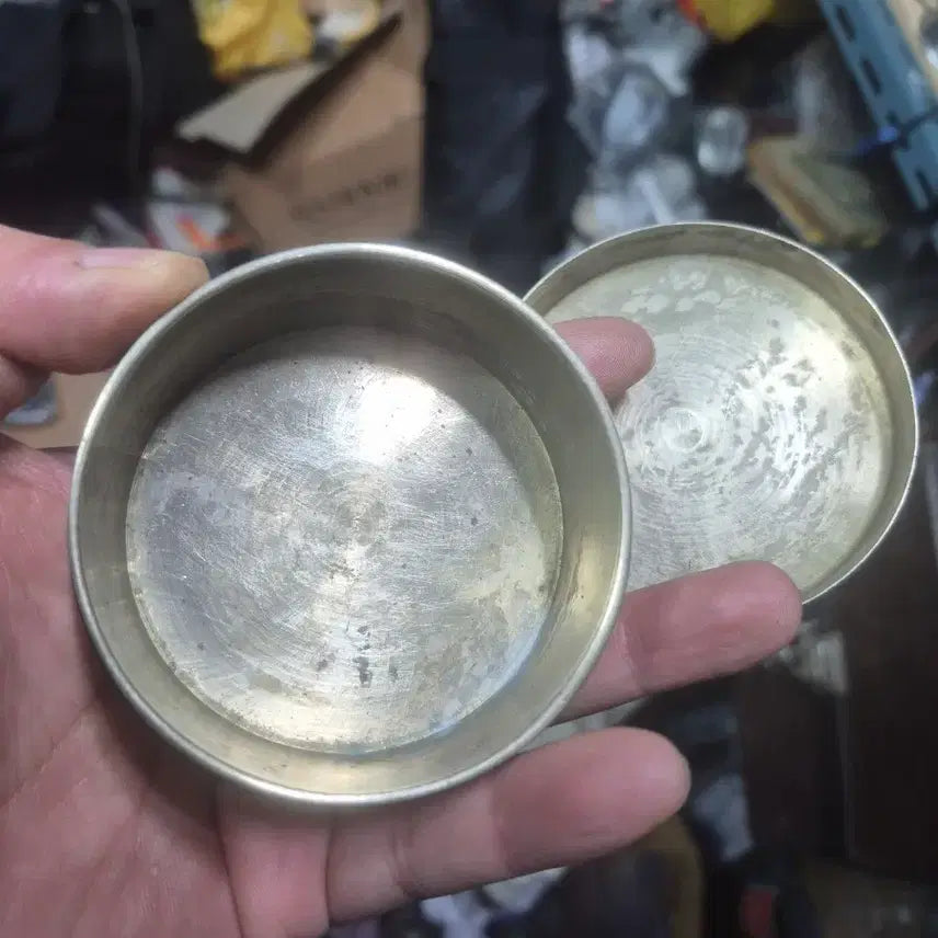 [BUNJANG] White Copper Incense Burner / 백동 향합
