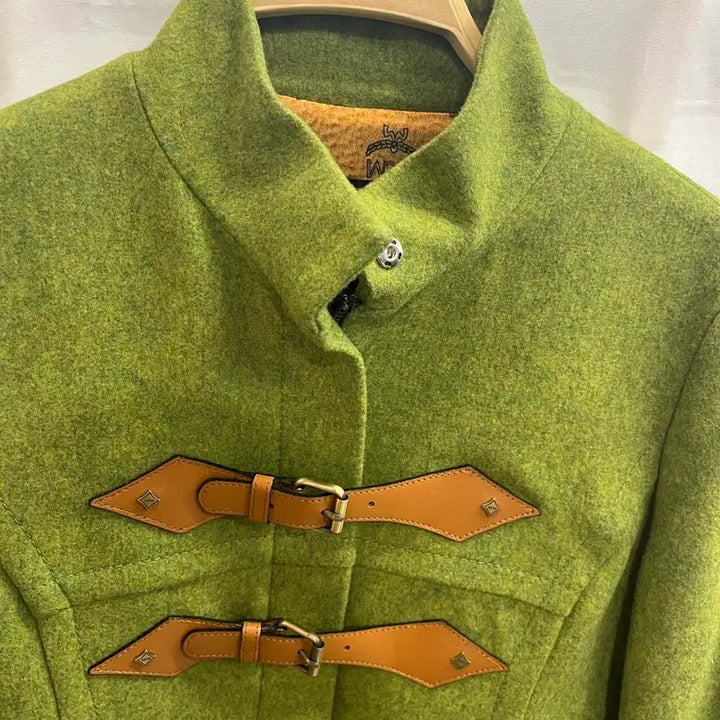 [BUNJANG] MCM Wool Blend Buckle Coat / MCM 울혼방 버클 코트 38
