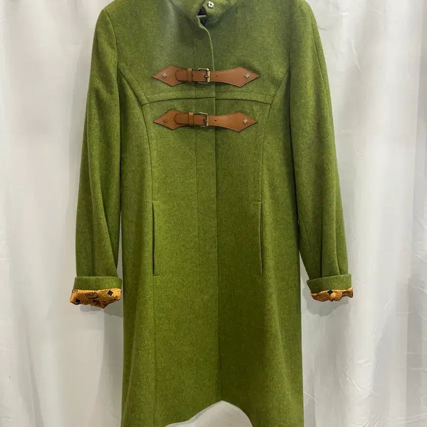 [BUNJANG] MCM Wool Blend Buckle Coat / MCM 울혼방 버클 코트 38