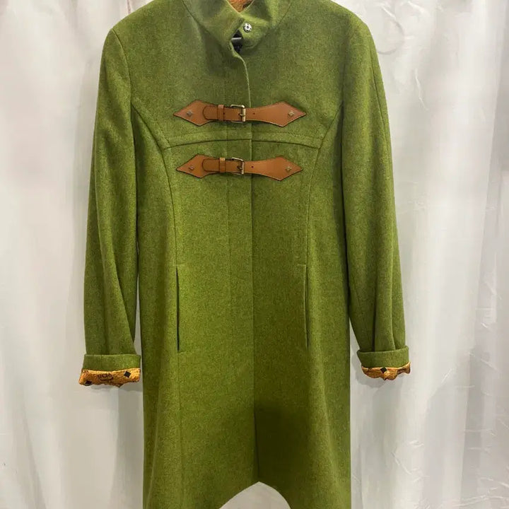[BUNJANG] MCM Wool Blend Buckle Coat / MCM 울혼방 버클 코트 38