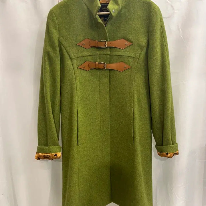 [BUNJANG] MCM Wool Blend Buckle Coat / MCM 울혼방 버클 코트 38