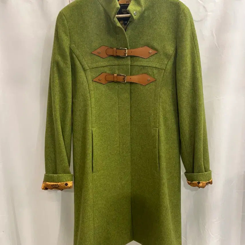 [BUNJANG] MCM Wool Blend Buckle Coat / MCM 울혼방 버클 코트 38