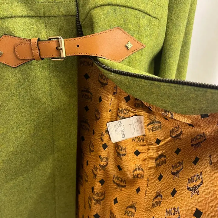 [BUNJANG] MCM Wool Blend Buckle Coat / MCM 울혼방 버클 코트 38