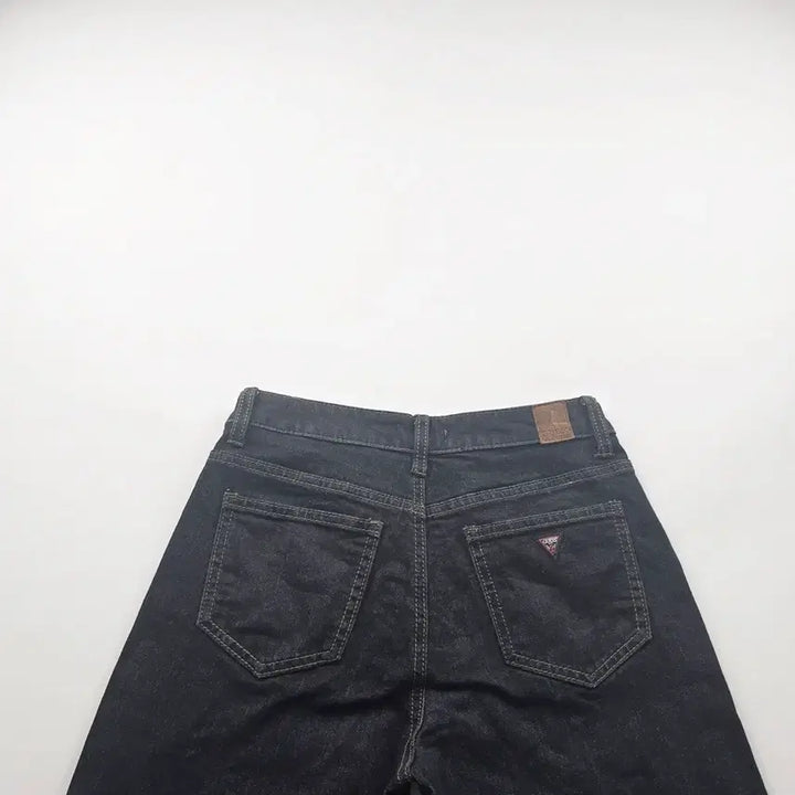 [SOLD OUT] 게스 청바지 흑청 약스판 와이드 사이즈25 R4628