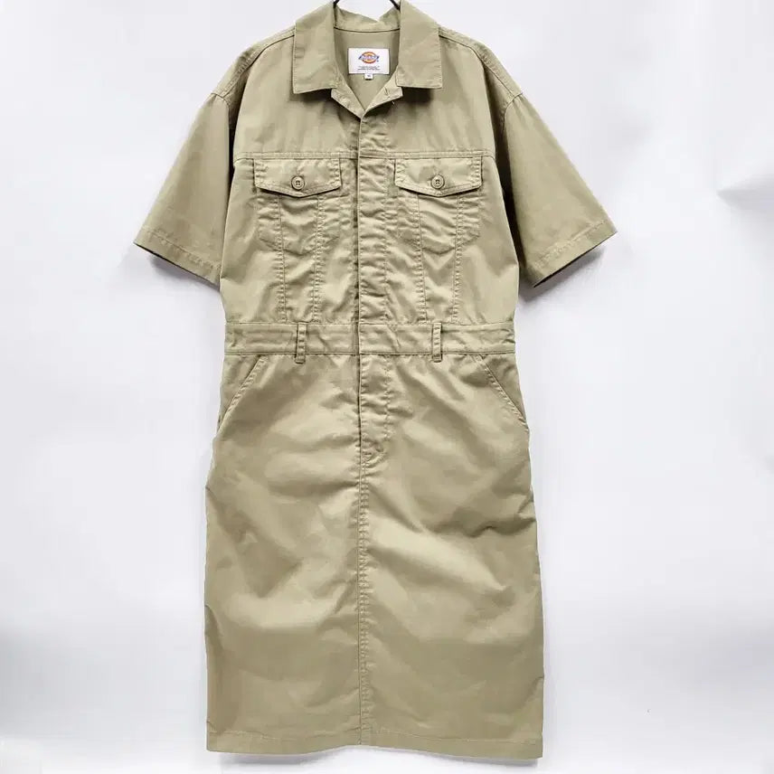 [BUNJANG] DICKIES Workwear Big Logo Jumpsuit Dress C946 / DICKIES 디키즈 워크웨어 빅로고 점프수트원피스 오버롤원피스 C946