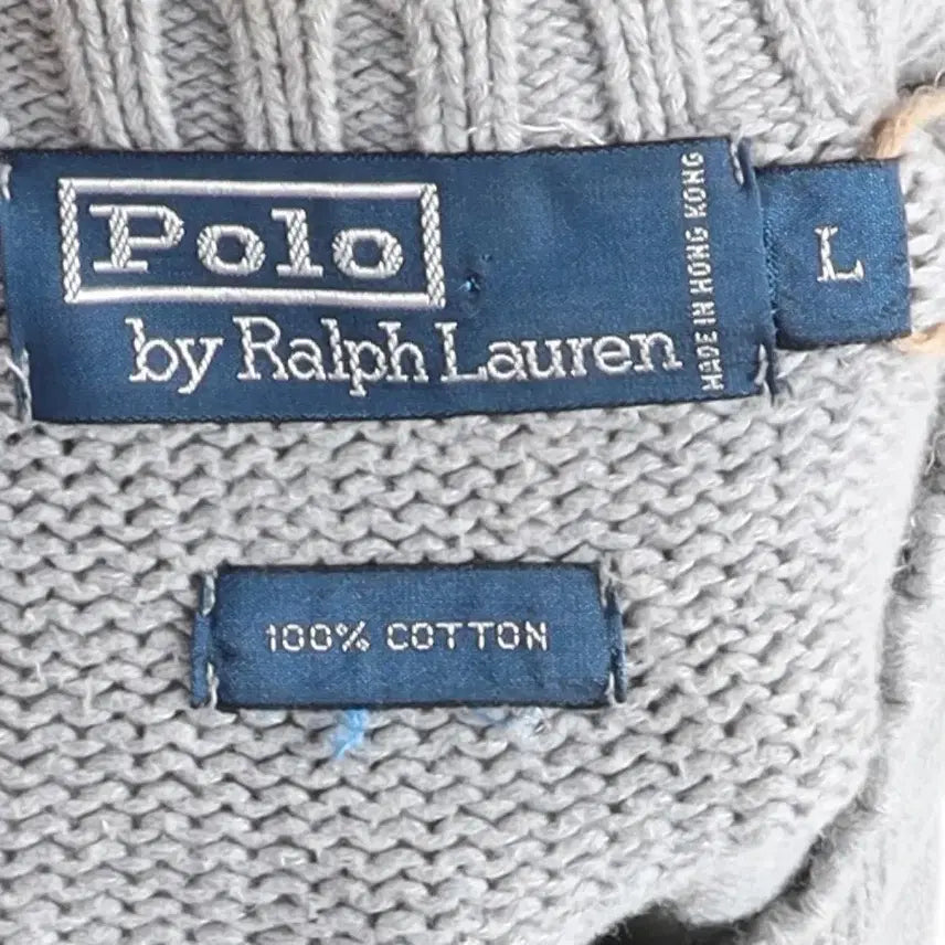 [BUNJANG] Polo Ralph Lauren Cotton Knit Sweater / 폴로 랄프로렌 Polo by Ralph Lauren Cotton Knit