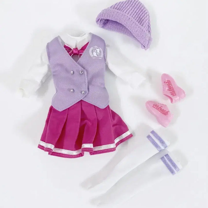 [BUNJANG] Board Riding Mimi Outfit for 1/6 Scale Doll / 1/6 스케일 인형(육일돌) 보드타기미미 디폴outfit