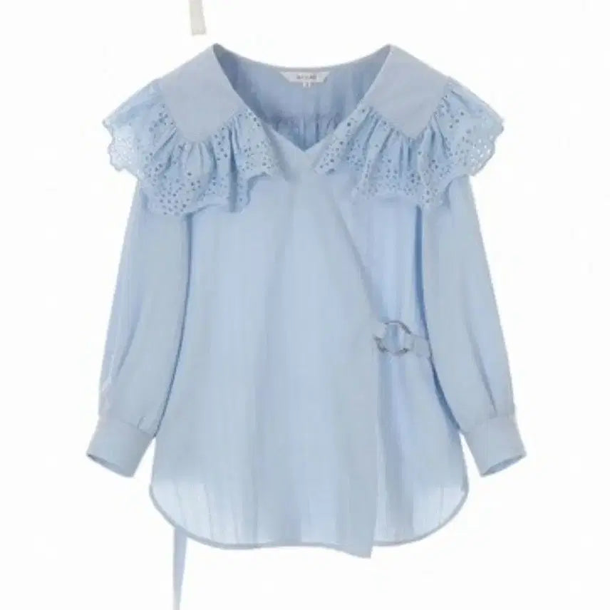[SOLD OUT] 온앤온 펀칭 카라 블라우스