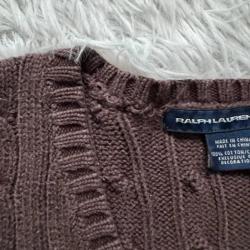 [BUNJANG] Ralph Lauren Vintage Knit Sweater / RALPH LAUREN 일본빈티지 니트 폴로 랄프로렌 니트 M 38
