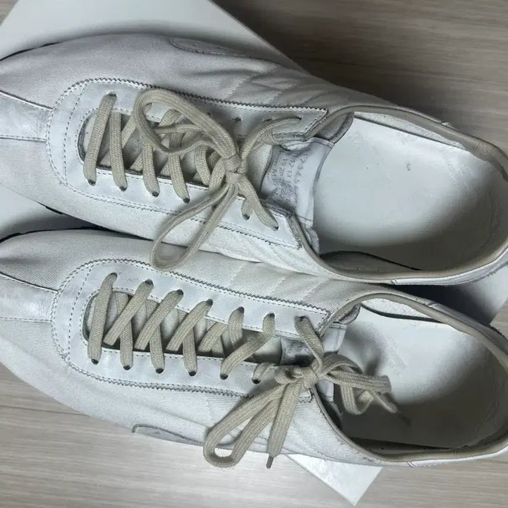 [BUNJANG] Maison Margiela Replica Sprinter Sneakers White / [44] 마르지엘라 스프린터 화이트
