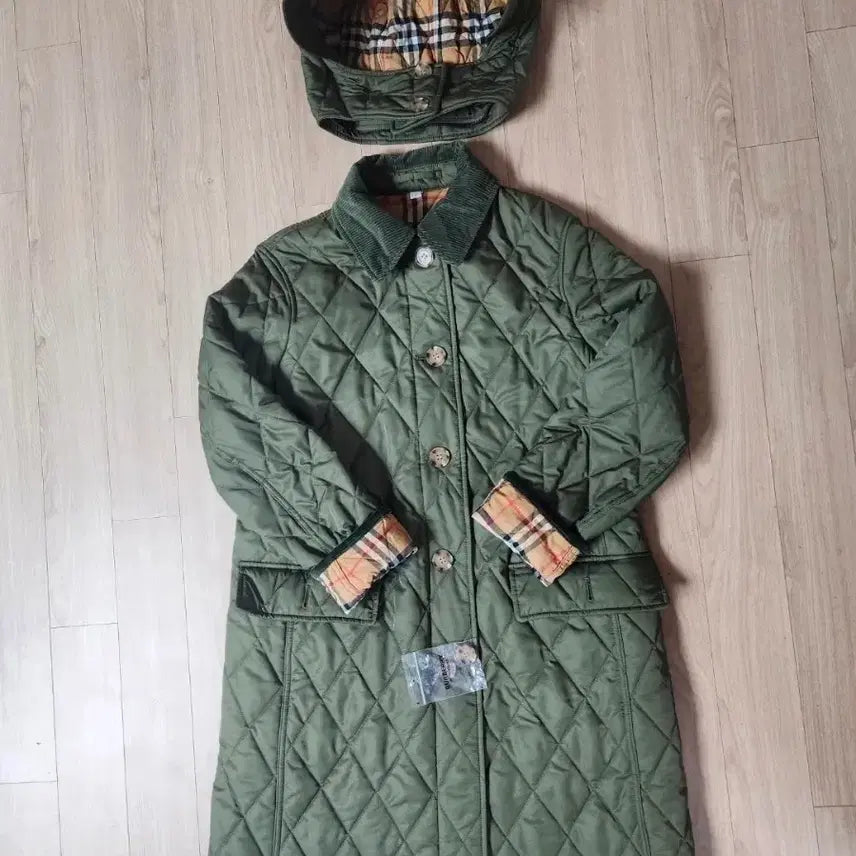 [BUNJANG] Burberry Dereham Quilted Long Jacket / 버버리 데레햄 퀼팅 롱 자켓