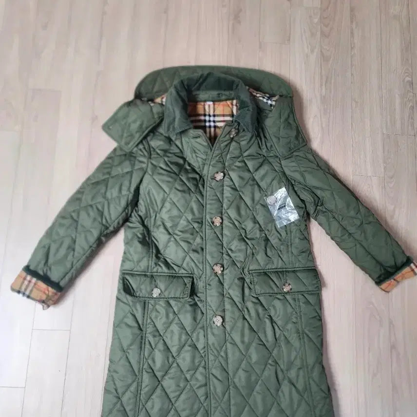 [BUNJANG] Burberry Dereham Quilted Long Jacket / 버버리 데레햄 퀼팅 롱 자켓