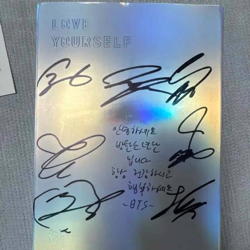 [BUNJANG] BTS Love Yourself Answer Album Signed / 방탄소년단 Love Yourself Answer 앨범 싸인비매