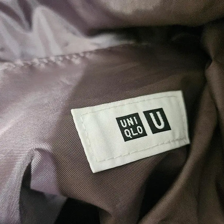[BUNJANG] Uniqlo Drawstring Shoulder Bag Brown / 유니클로 드로우스트링 숄더백 브라운