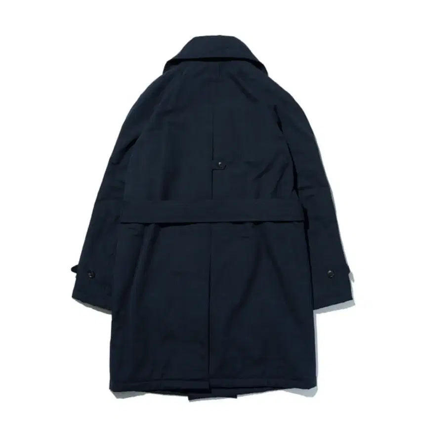 [BUNJANG] ESFAI Warming Robe Padded Coat Navy / 에스파이(ESFAI) 워밍 로브 패딩 코트 네이비