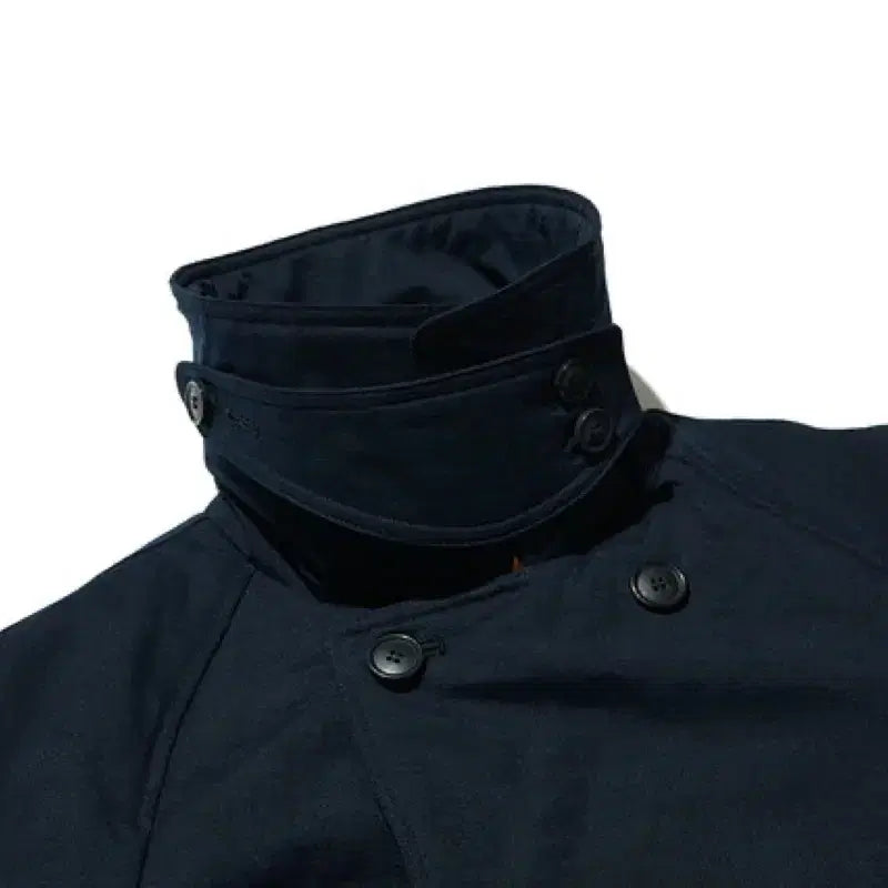 [BUNJANG] ESFAI Warming Robe Padded Coat Navy / 에스파이(ESFAI) 워밍 로브 패딩 코트 네이비