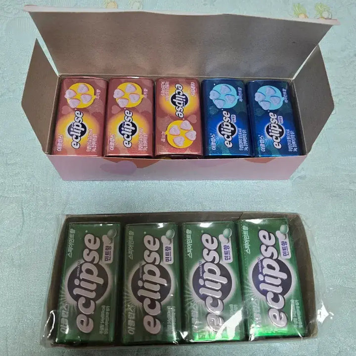 [BUNJANG] Eclipse White Day Planner Keyring + Limited Heart Set + Spearmint / 이클립스 화이트데이 기획팩 키링 + 한정판 하트 세트 + 스피어민트