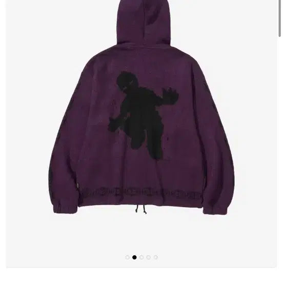 [BUNJANG] Kasina Aftermath Mohair Hooded Zip-up / 카시나 애프터매스 모헤어 후드집업