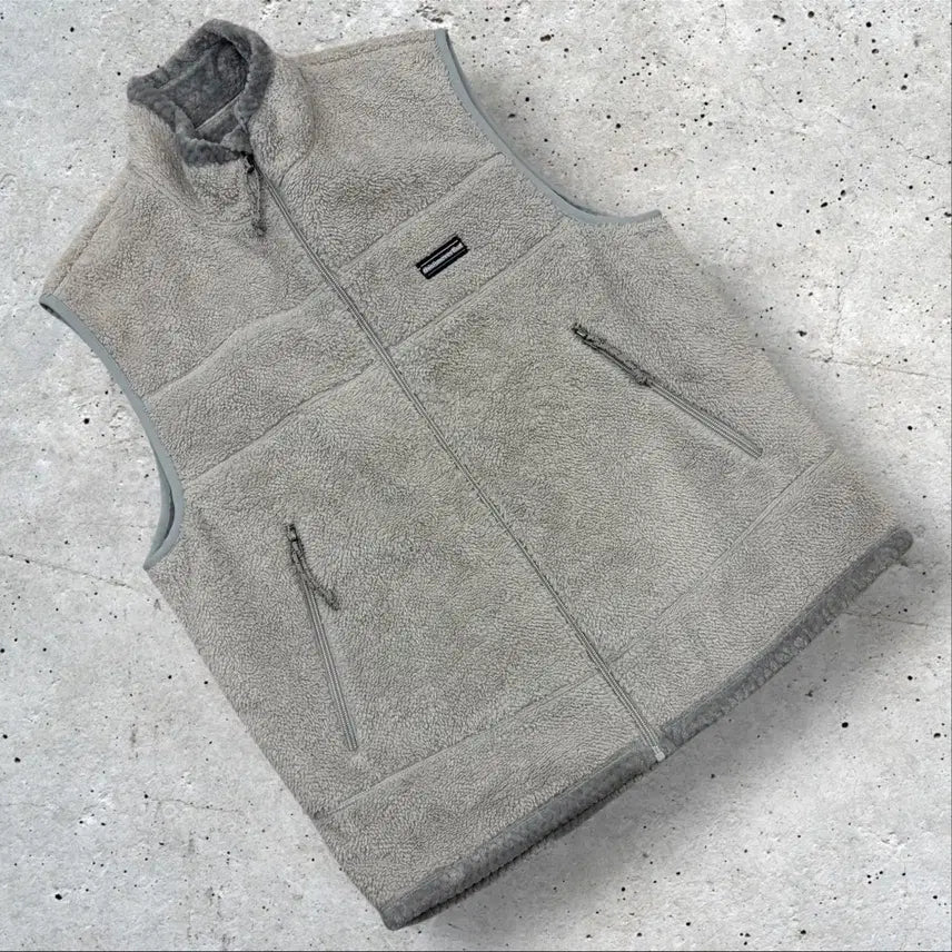 [BUNJANG] thisisneverthat Fleece Vest Gray / [S] 디스이즈네버댓 플리스 베스트 그레이