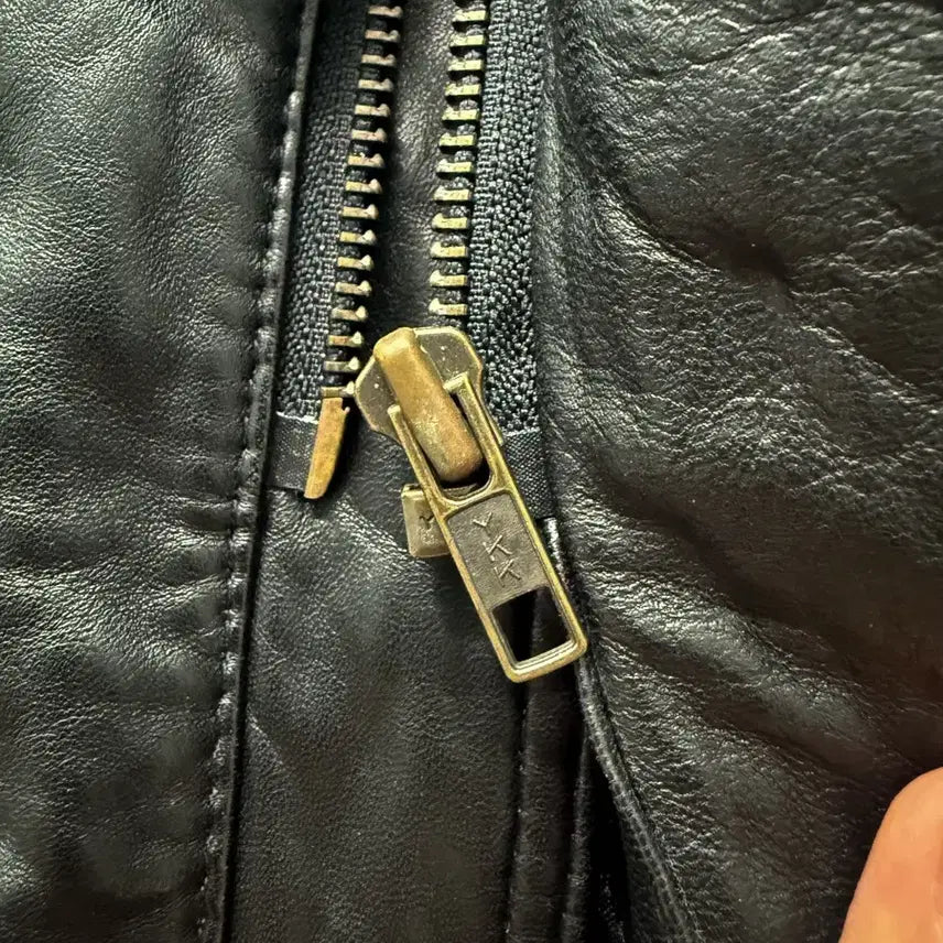 [BUNJANG] BEER BLASTS Lambskin Double Collar Leather Jacket / BEER BLASTS Lambskin 더블 카라 레더 자켓