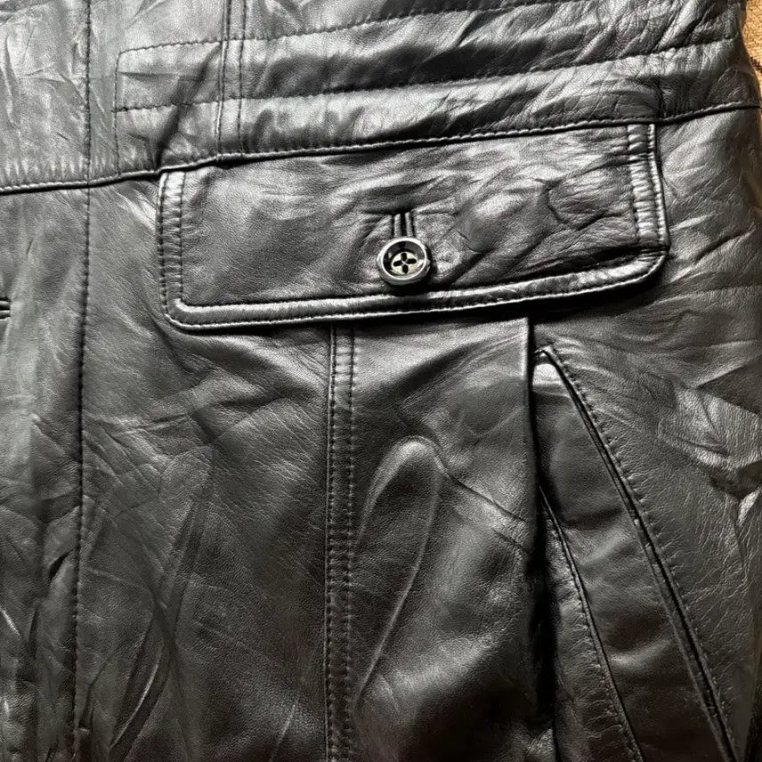 [BUNJANG] BEER BLASTS Lambskin Double Collar Leather Jacket / BEER BLASTS Lambskin 더블 카라 레더 자켓