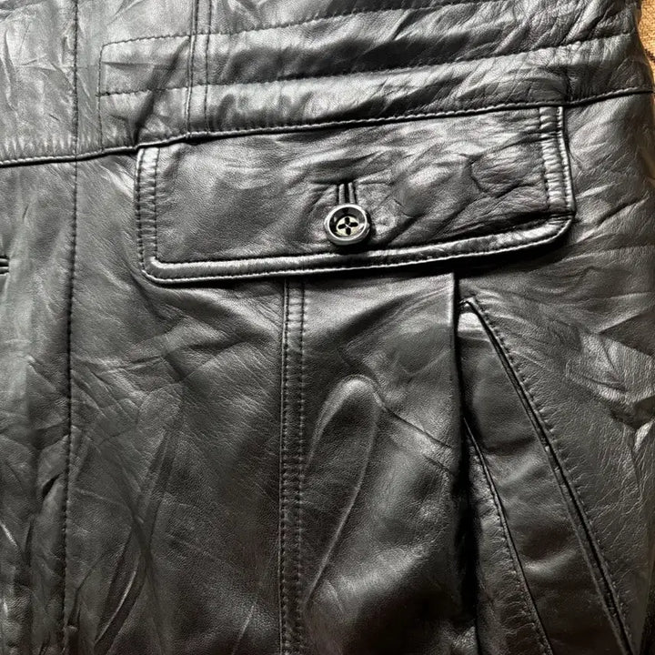 [BUNJANG] BEER BLASTS Lambskin Double Collar Leather Jacket / BEER BLASTS Lambskin 더블 카라 레더 자켓