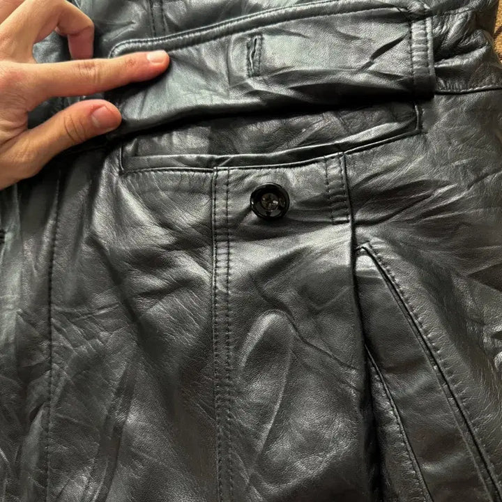 [BUNJANG] BEER BLASTS Lambskin Double Collar Leather Jacket / BEER BLASTS Lambskin 더블 카라 레더 자켓