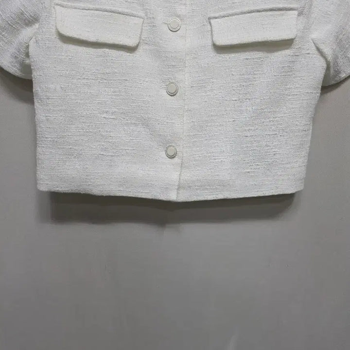 [SOLD OUT] if you 화이트 크롭 트위드 반팔 자켓