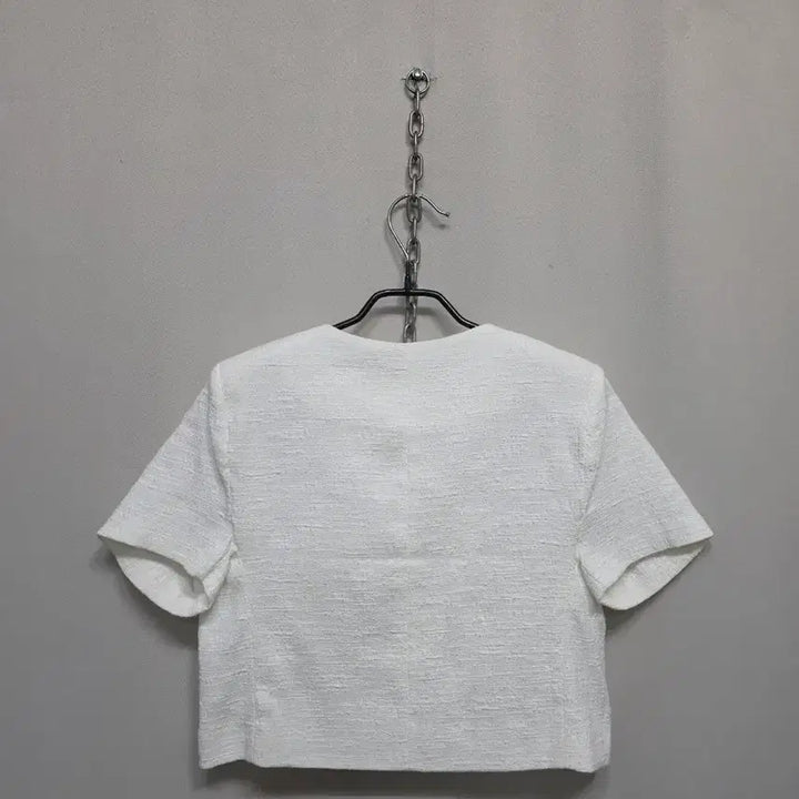 [SOLD OUT] if you 화이트 크롭 트위드 반팔 자켓