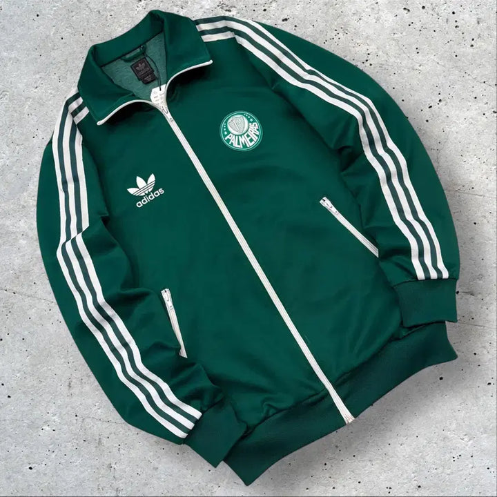 [BUNJANG] Adidas Palmeiras Track Jacket Green / [90] 08s 아디다스 팔메이라스 트랙 자켓 져지 그린