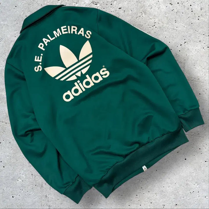 [BUNJANG] Adidas Palmeiras Track Jacket Green / [90] 08s 아디다스 팔메이라스 트랙 자켓 져지 그린