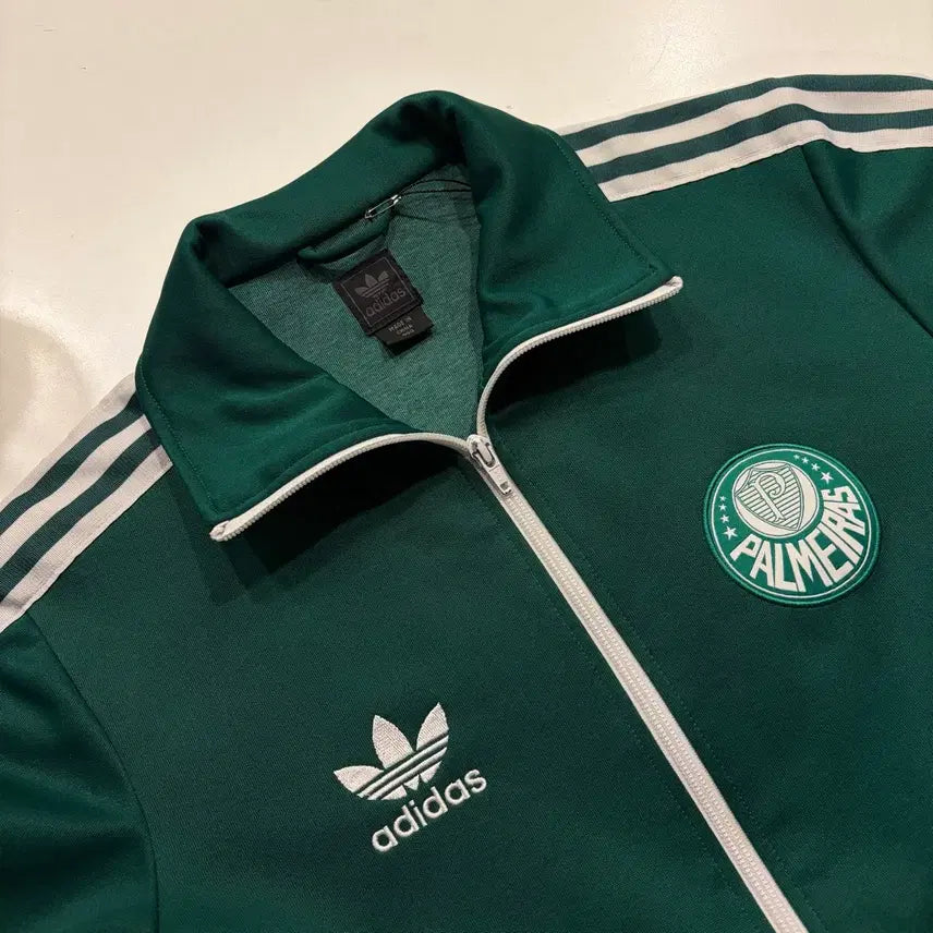 [BUNJANG] Adidas Palmeiras Track Jacket Green / [90] 08s 아디다스 팔메이라스 트랙 자켓 져지 그린