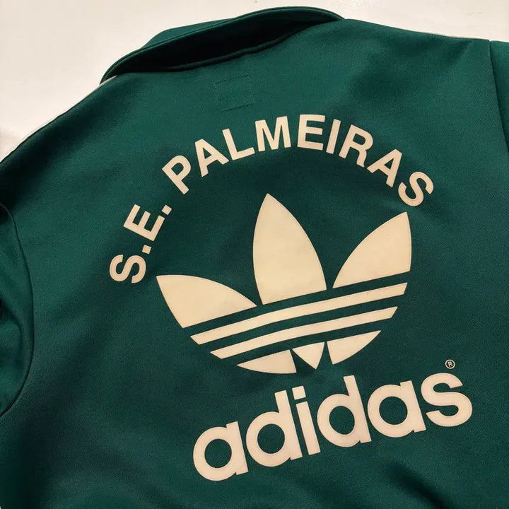 [BUNJANG] Adidas Palmeiras Track Jacket Green / [90] 08s 아디다스 팔메이라스 트랙 자켓 져지 그린
