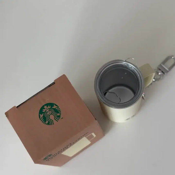 [BUNJANG] Starbucks Tumbler Keyring Butter Yellow / 스티벅스 텀블러 키링 버터옐로우