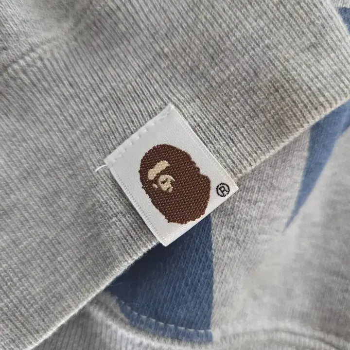 [BUNJANG] BAPE Star Hoodie Blue Gray / 베이프 스타 후드집업 블루 그레이