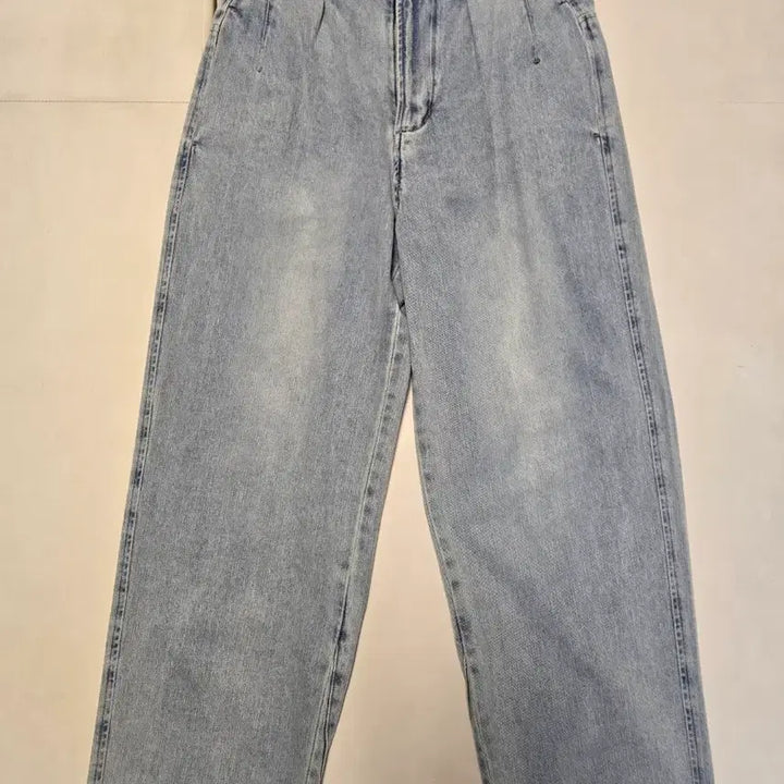 [BUNJANG] Polytelu 6pk Loose Denim Ice Blue Jeans / [2] 폴리테루 6pk 루즈드 데님 아이스블루