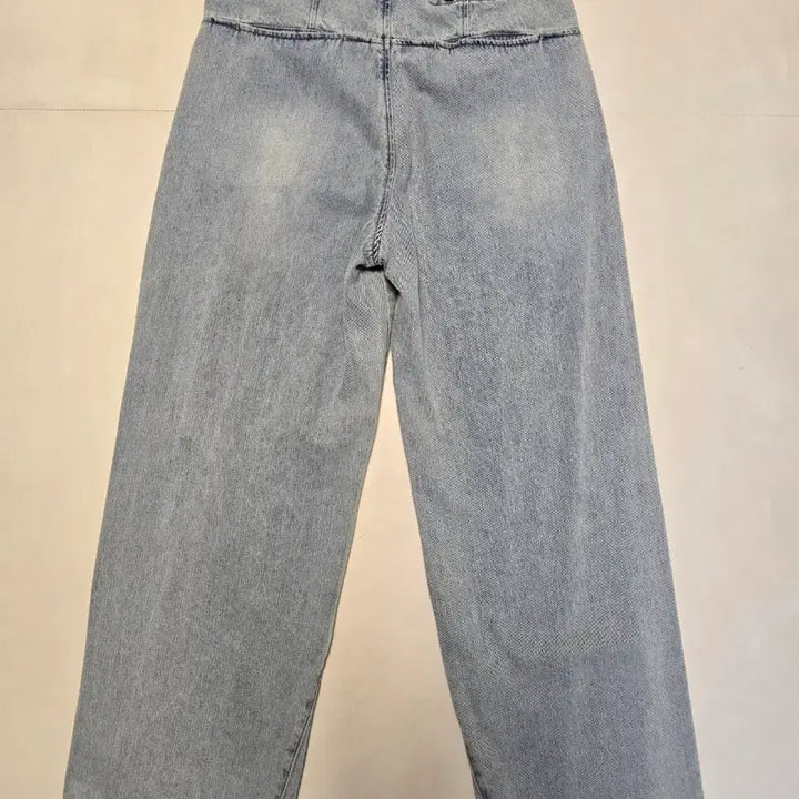 [BUNJANG] Polytelu 6pk Loose Denim Ice Blue Jeans / [2] 폴리테루 6pk 루즈드 데님 아이스블루